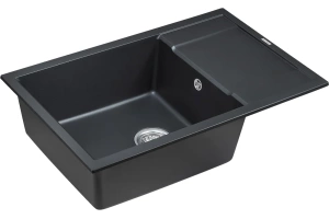 Мойка кухонная Paulmark Verlass 78 черный матовый - 2