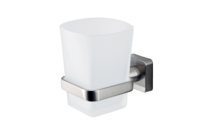 Стакан для зубных щеток Wasserkraft Rhin никель