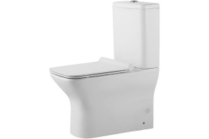 Унитаз-компакт Agger белый с бачком и сиденьем микролифт