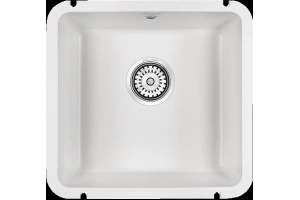 Мойка кухонная Paulmark Unter 45.5 белый матовый