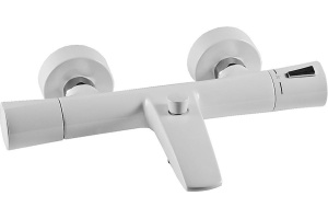 Смеситель для ванны Kludi  белый, хром (351019138) - 3