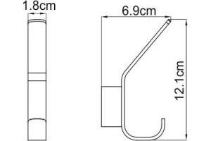 Крючок Wasserkraft Sauer K-7923 - 3