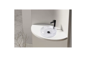 Накладная раковина Abber Glas 40 прозрачная - 2