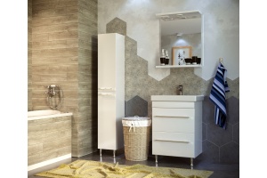 Зеркало Stella Polar Ванесса 60 с подсветкой белый - 3