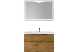 Тумба под раковину BelBagno Marino 100 светлое дерево - 2