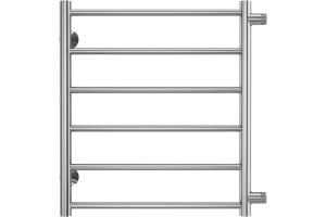 Водяной полотенцесушитель Terminus Аврора П6 500x600 Хром боковое подключение