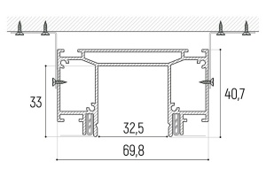 Заглушка Novotech для профиля 135190 135186 - 2