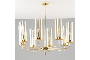 Люстра на штанге Moderli Metric V10021-8P - 2