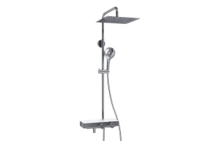 Душевая система WasserKraft 30 с термостатом хром