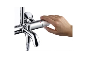Душевая стойка Hansgrohe Vernis Blend 26274000 Showerpipe 200 1jet с термостатом, хром - 2