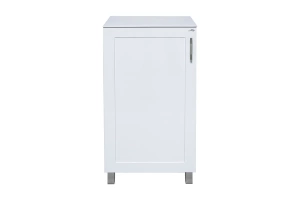 Тумба в ванную комнату со столешницей Misty Купер 50 L белая матовая