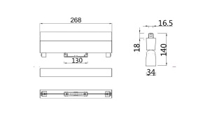 Трековый светодиодный светильник для магнитного шинопровода Maytoni Track lamps TR013-2-20W3K-W - 2
