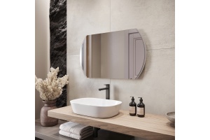 Зеркало DIWO Новгород 100 с подсветкой сенсорной, светодиодной, овальное, в современном стиле - 2