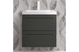 Тумба для комплекта Art&Max Platino 60, подвесная, серый матовый