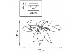 Потолочная люстра Lightstar Turbio 754166 - 2