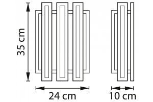 Настенный светильник Lightstar Agave 712624 - 3