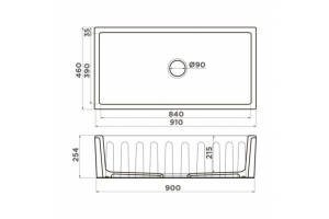 Мойка кухонная Omoikiri Mikura Natceramic/pebble (4997090) - 2