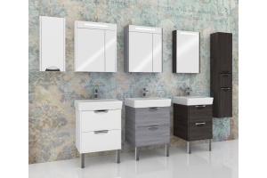 Шкаф AQUATON Сильва L дуб полярный - 2