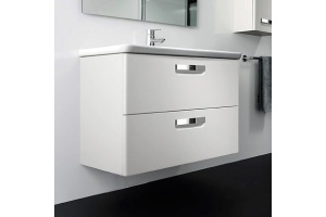 Тумба для комплекта Roca Gap 80, белая матовая - 2