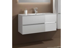 Комплект мебели Sanvit Кубэ-2 80 белый глянец - 2