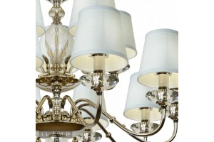 Подвесная люстра iLamp Dolce Vita P2345-10+5 nic - 2