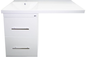 Тумба с раковиной Misty Мексика под стиральную машину - 3