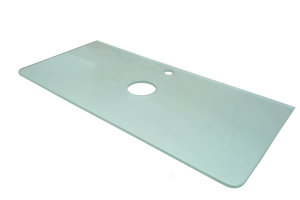 Столешница Misty Скай 90 стекло матовое