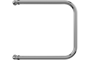 Водяной полотенцесушитель Terminus П-образный 320х500 Хром
