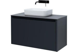 Тумба под раковину Allen Brau Fantasy 100 черный матовый