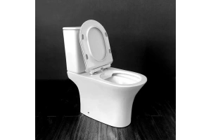 Унитаз-компакт Ceramalux белый (1217-P) - 3