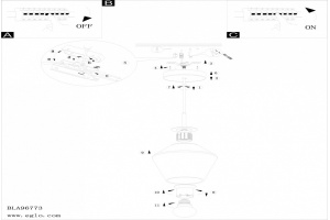Подвесной светильник Eglo ПРОМО Murmillo 96773 - 2