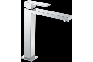 Смеситель для раковины Boheme Qubic хром глянцевый