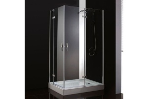 Душевой уголок Cezares Bergamo AH2 100/90 C Cr R