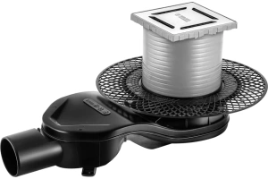 Душевой трап Berges Platz Norma 10х10 хром глянцевый