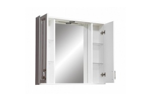 Зеркало-шкаф Stella Polar Кармела 105 белый - 2