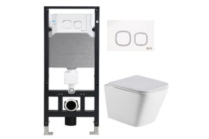 Комплект Weltwasser AMBERG 506 + GELBACH 004 GL-WT + AMBERG RD-WT (10000006778)