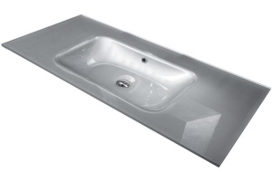 Раковина - столешница Armadi Art Monaco 110 серебро