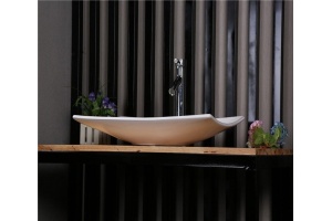 Раковина накладная CeramaLux N 60 см белый (78123А) - 2