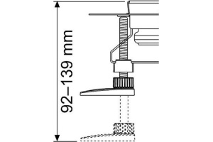 Опоры для душевых лотков TECE TECEdrainline 9.2x13.9 - 2