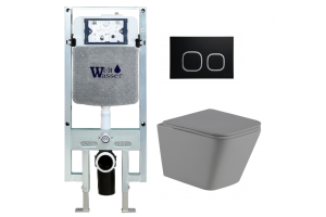 Комплект Weltwasser AMBERG 497 ST + GELBACH 004 MT-GR + AMBERG RD-BL (10000006695)