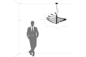 Подвесная люстра Lightstar Ragno 733187 - 3