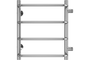 Водяной полотенцесушитель Terminus Стандарт П4 400x500 Хром боковое подключение