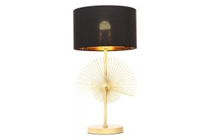 Настольная лампа декоративная LUMINA DECO Fabi LDT 5534 GD+BK - 3