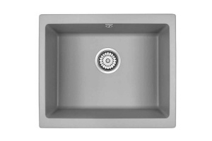 Мойка кухонная Paulmark Gera 55 серый матовый
