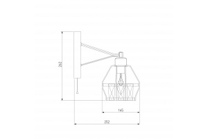 Бра Eurosvet Lord 70075/1 черный - 2