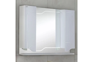 Зеркало-шкаф Onika Веронэлла 105 белый (210506) - 2