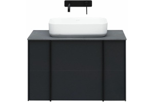 Тумба под раковину Allen Brau Reality 80 черный матовый - 2
