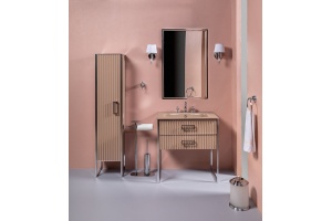 Раковина - столешница Armadi Art Monaco 80 бежевый - 3