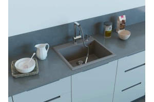 Мойка кухонная Omoikiri Tedori 57 бежевая - 3