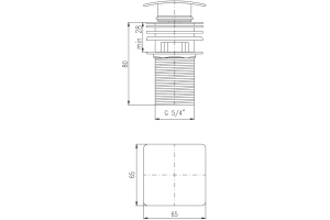Смеситель для раковины Rav Slezak Loira хром - 3